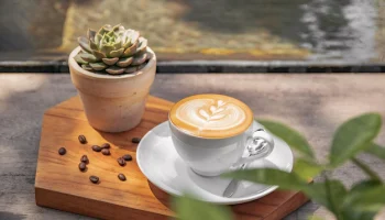 cup-coffee-with-decorations-plant-wooden-surface_181624-60401.webp